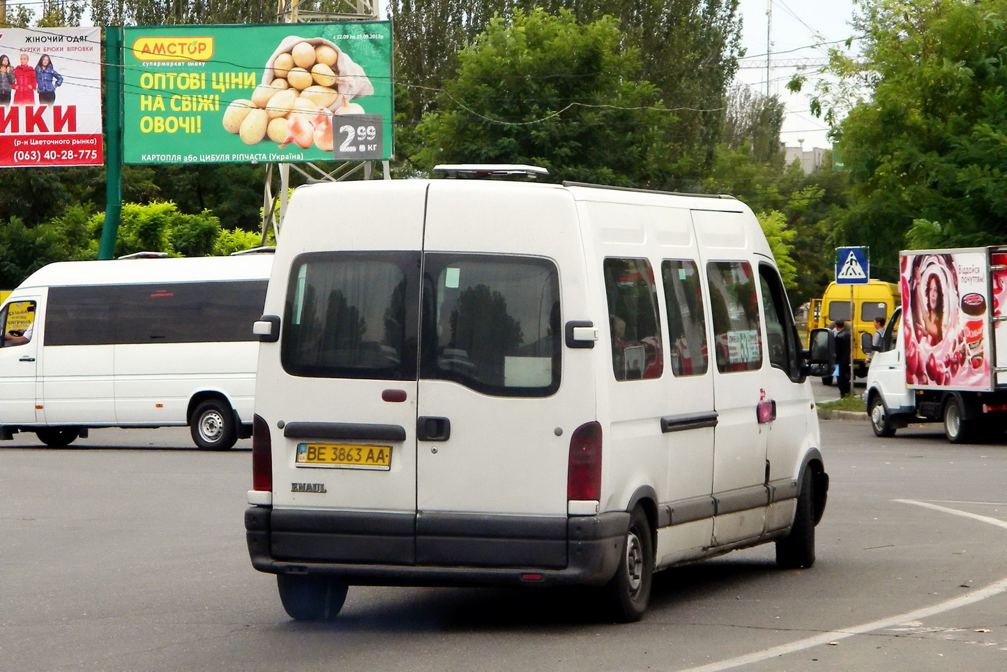 Николаевская область, Renault Master II № BE 3863 AA