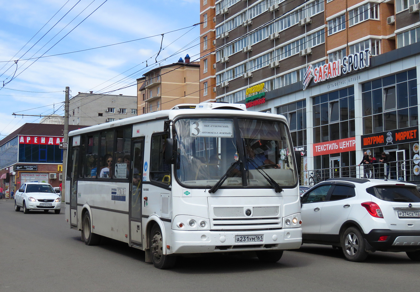 Краснодарский край, ПАЗ-320412-10 № А 231 УМ 161