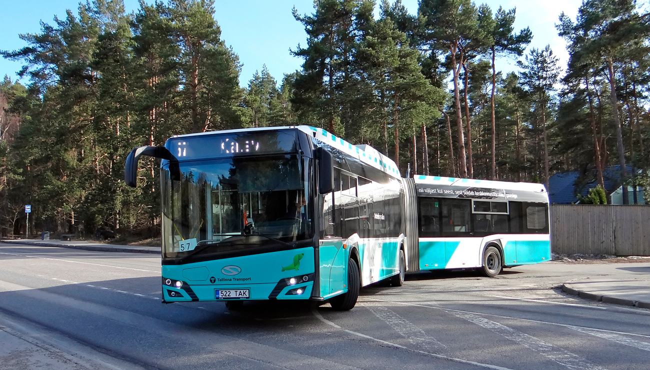 Эстония, Solaris Urbino IV 18 CNG № 2522