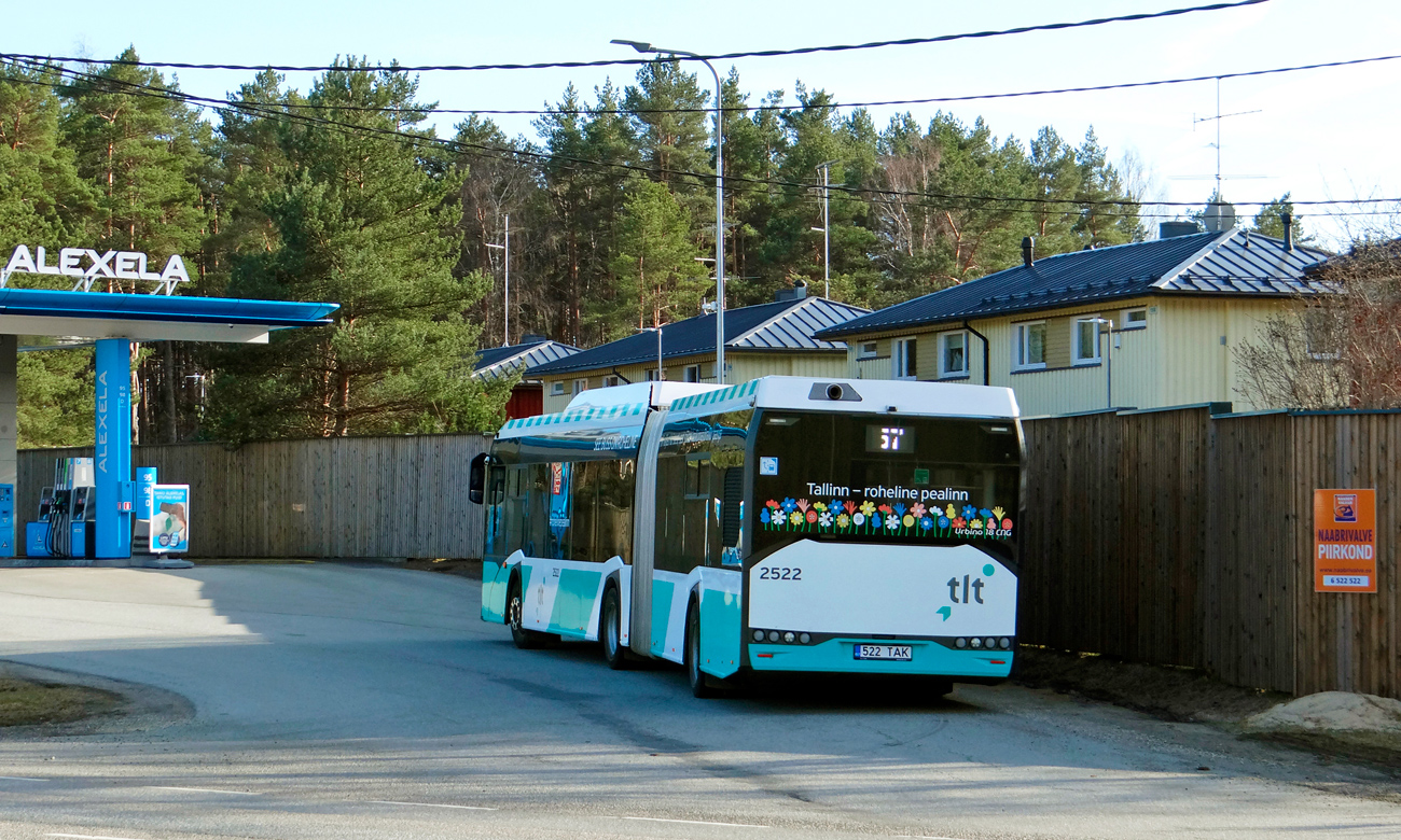 Эстония, Solaris Urbino IV 18 CNG № 2522