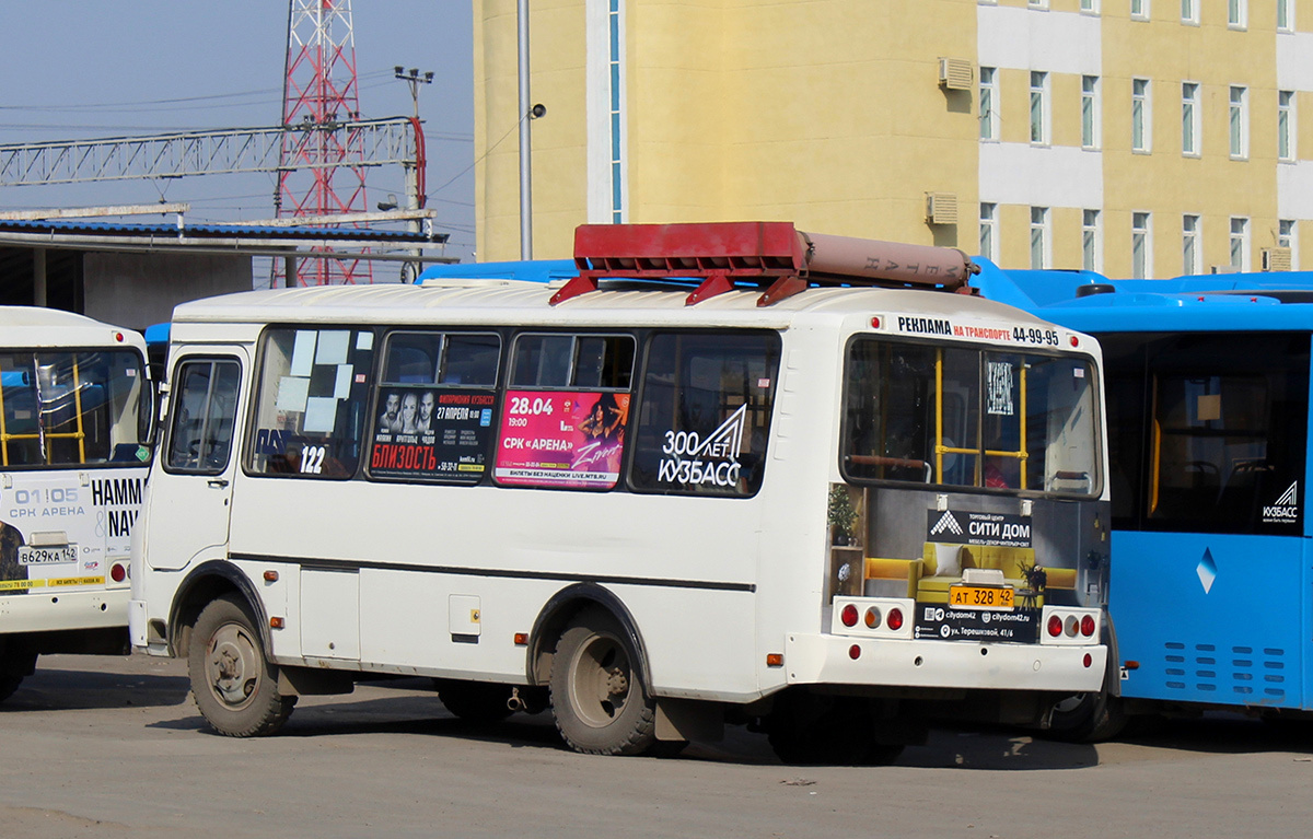 Кемеровская область - Кузбасс, ПАЗ-32054 № 122 Кемеровская область - Кузбасс, ПАЗ-32054 № 122