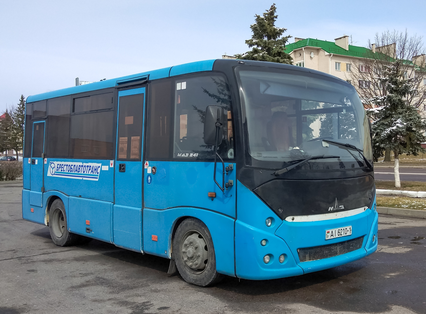 Брестская область, МАЗ-241.030 № 00527