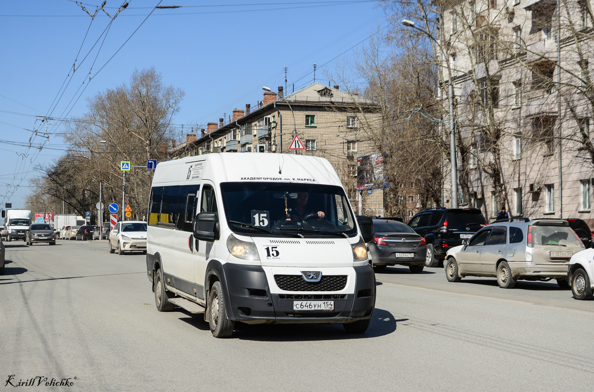 Новосибирская область, Промтех-22437* (Peugeot Boxer) № С 646 УН 154