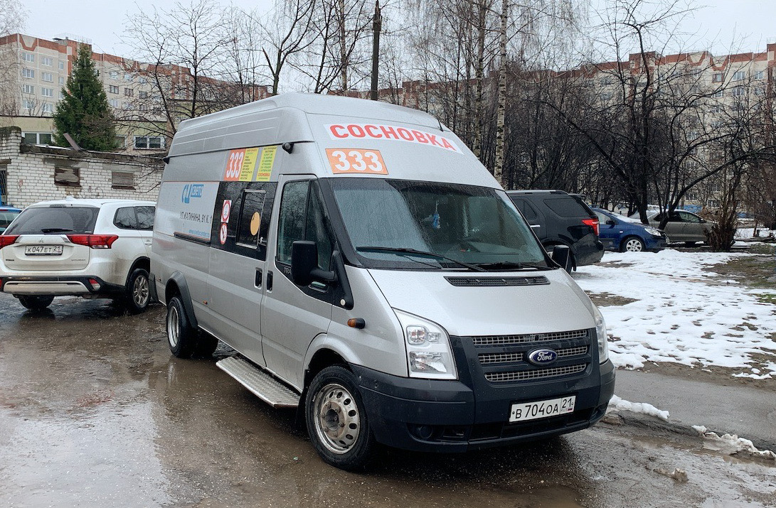 Чувашия, Нижегородец-222708  (Ford Transit) № В 704 ОА 21