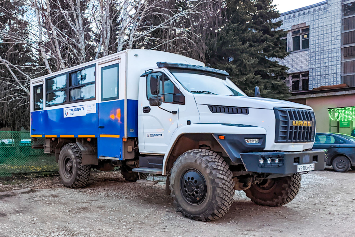 Башкортостан, Урал-3255* № Х 510 ОМ 102