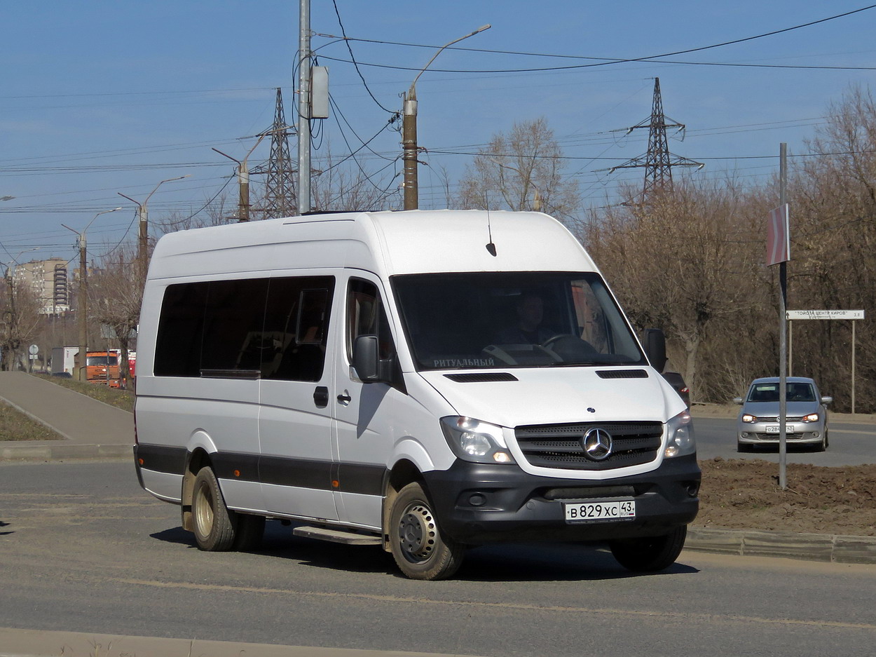 Кировская область, Луидор-22360C (MB Sprinter) № В 829 ХС 43