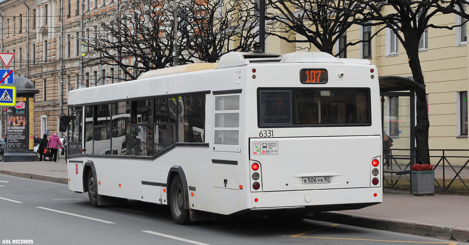 Sankt Petersburg, MAZ-103.486 Nr. 6331
