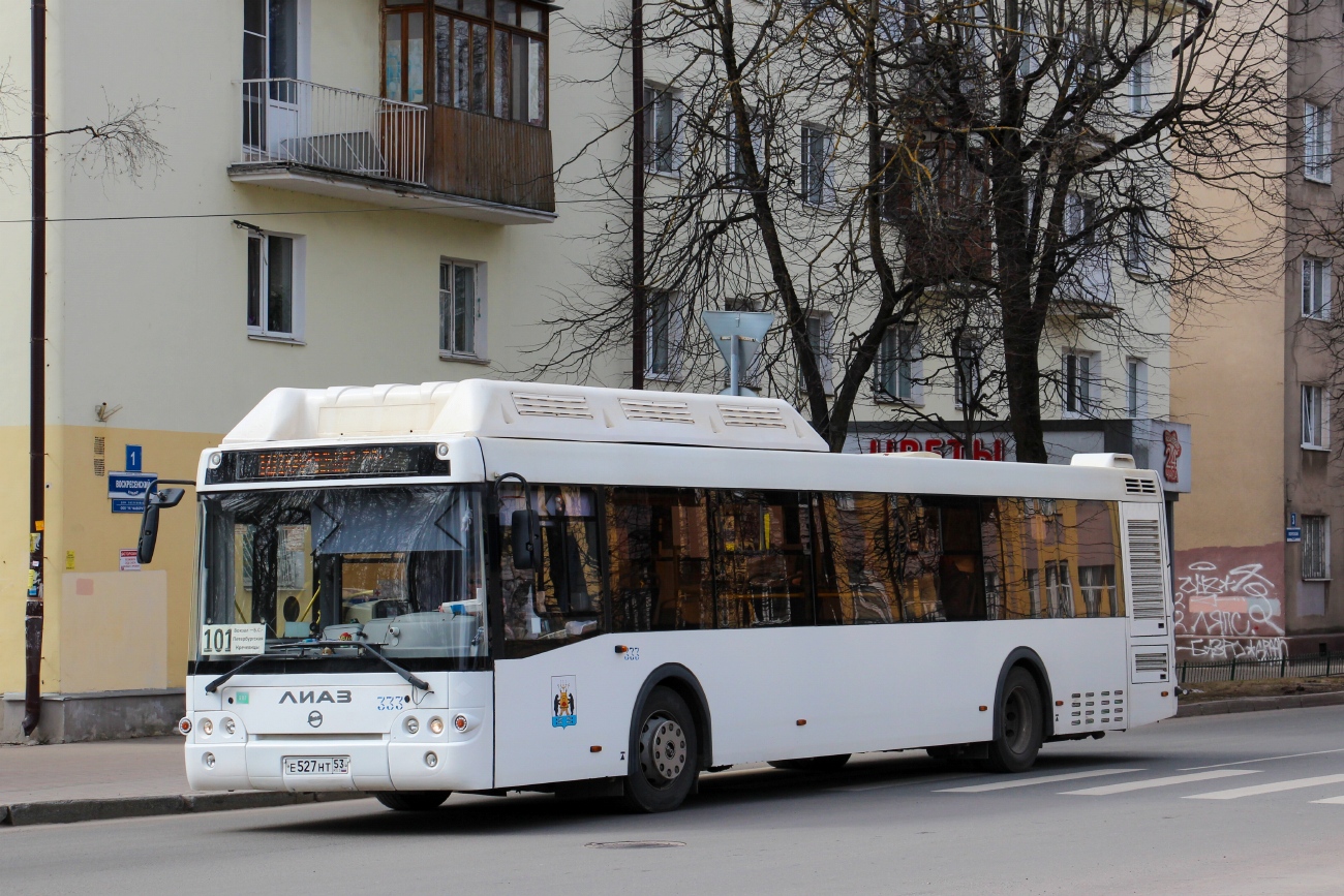 Новгородская область, ЛиАЗ-5292.67 (CNG) № 333