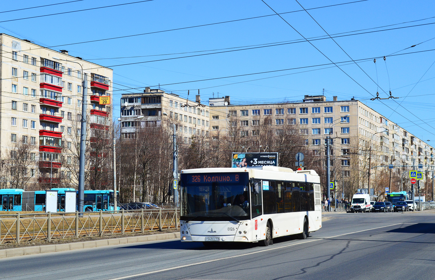 Санкт-Петербург, МАЗ-203.085 № 8126