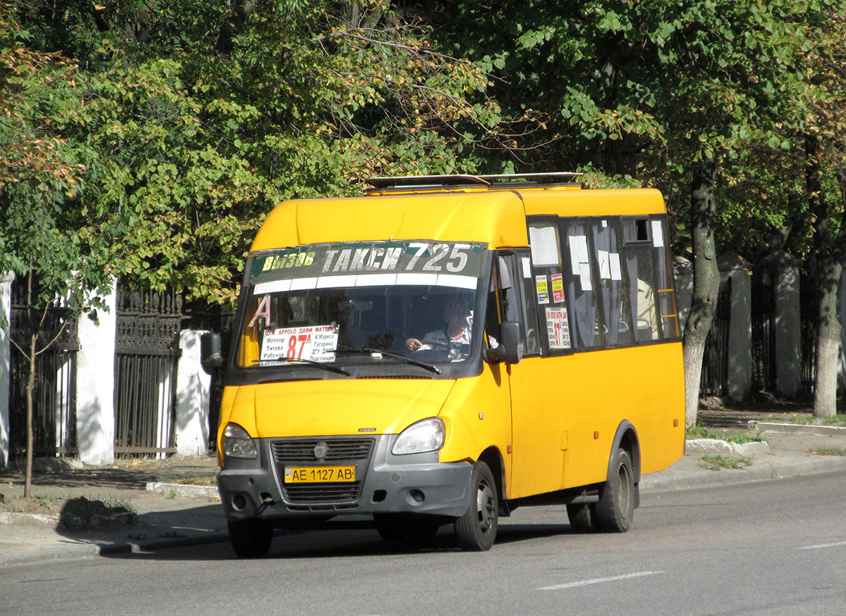 Днепропетровская область, Рута 25D № AE 1127 AB