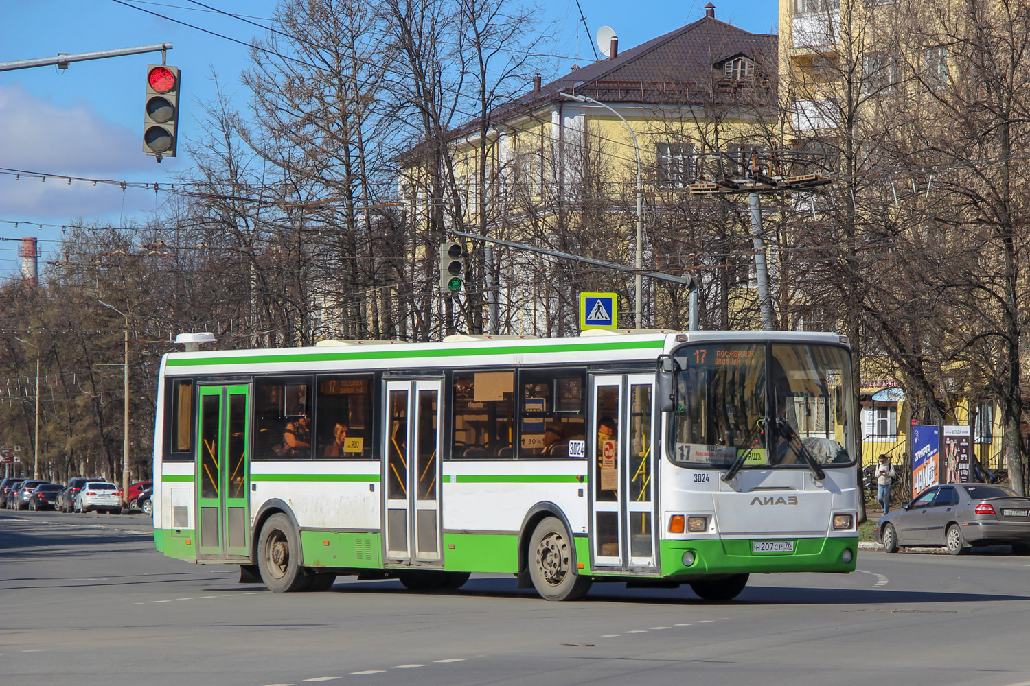 Ярославская область, ЛиАЗ-5256.54 № 3024