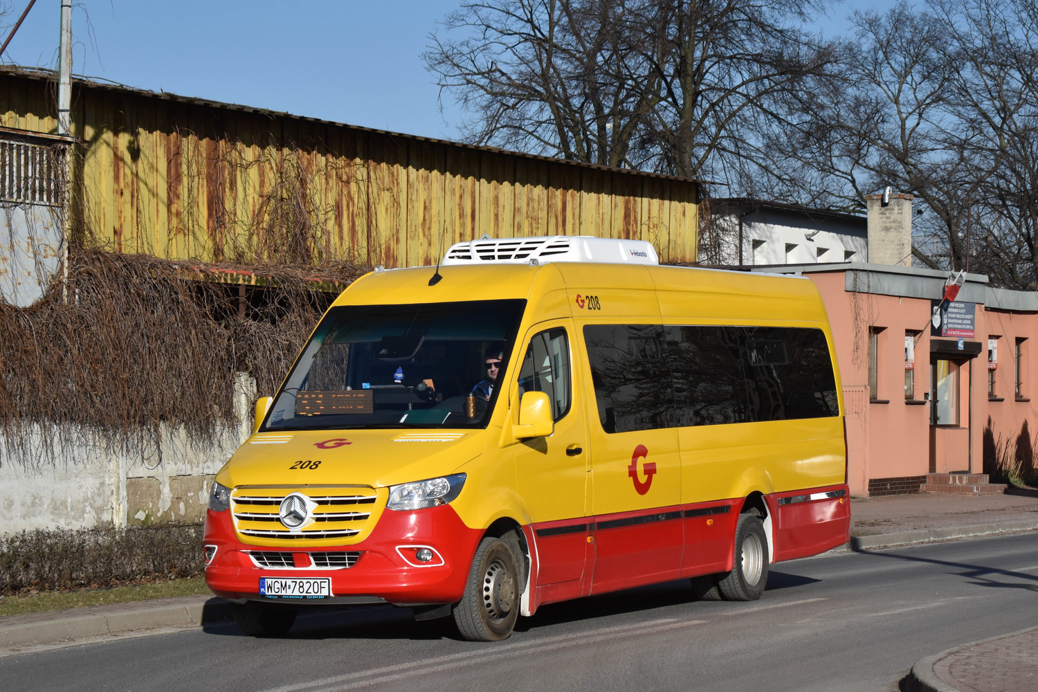 Польша, Mercus MB Sprinter City № 208