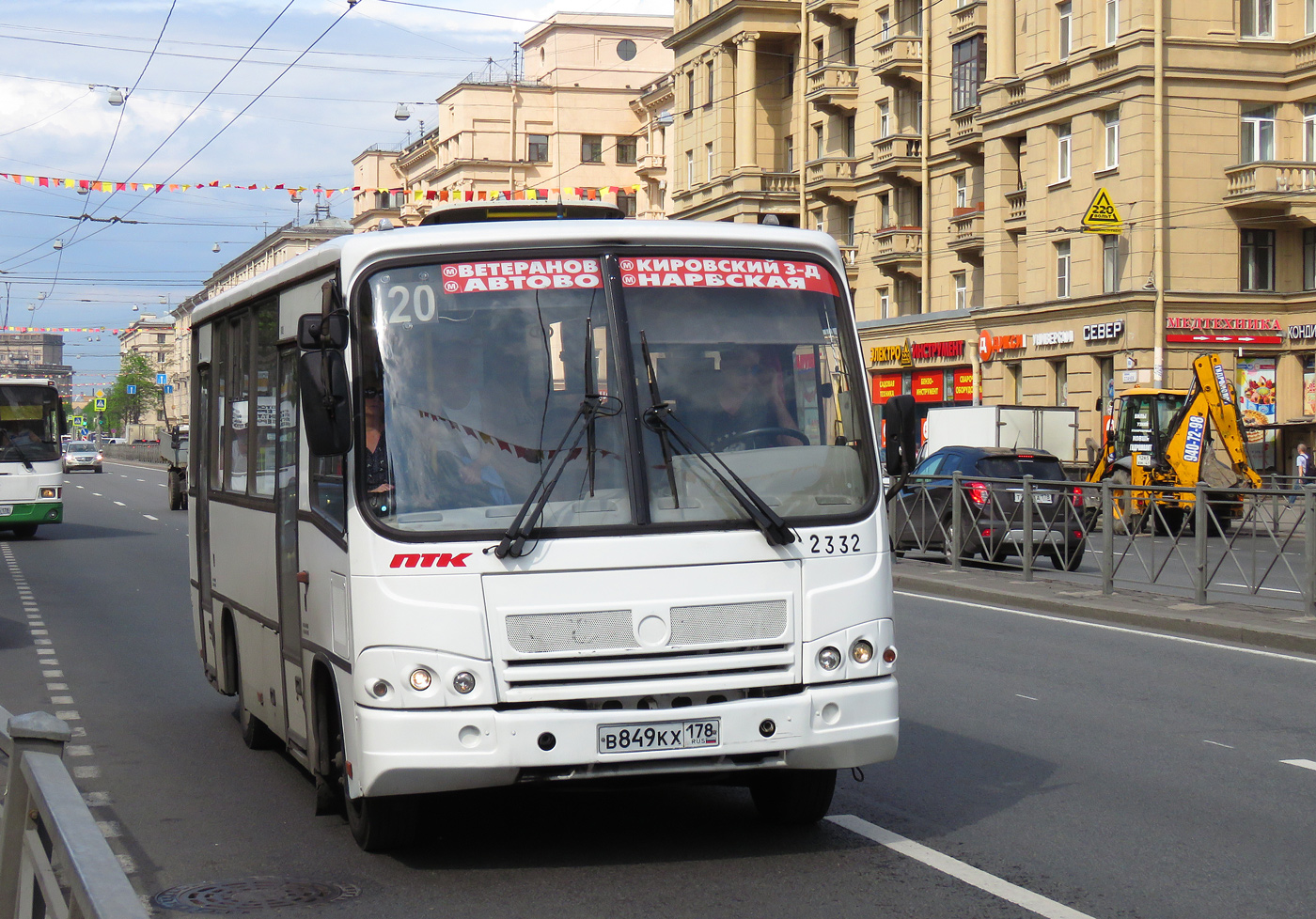Санкт-Петербург, ПАЗ-320402-05 № n332