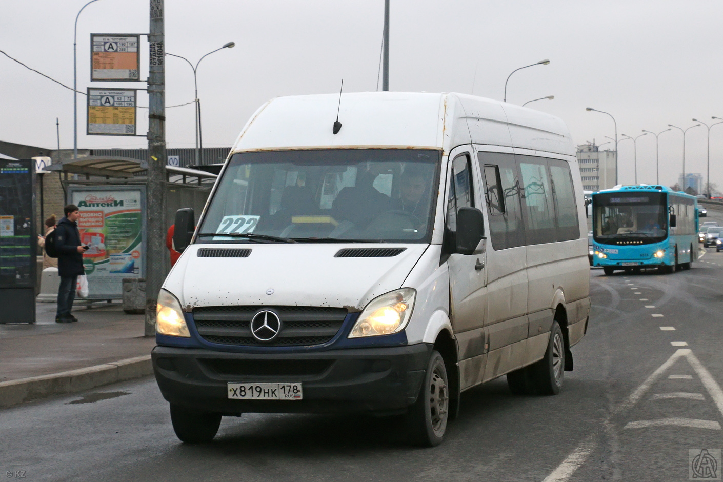 Санкт-Петербург, Луидор-22360C (MB Sprinter) № Х 819 НК 178