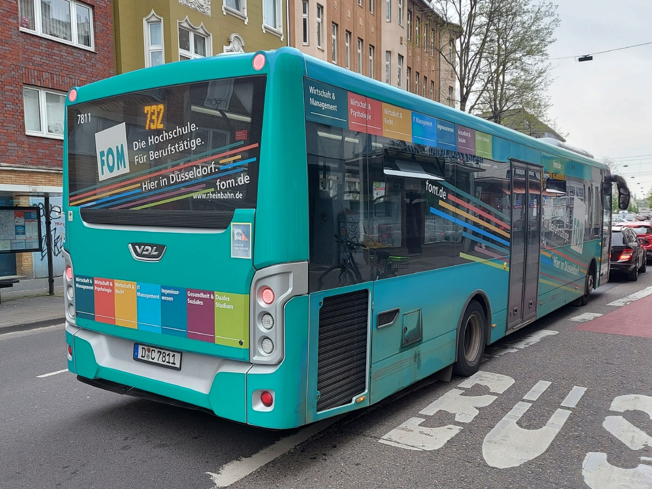 Северный Рейн-Вестфалия, VDL Citea LLE-120.255 № 7811