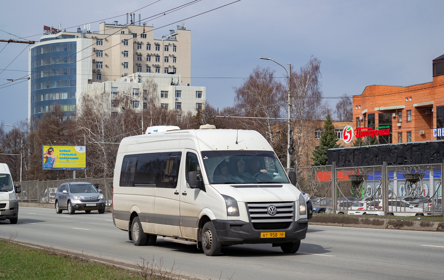 Курская область, Луидор-223702 (Volkswagen Crafter) № АТ 958 46