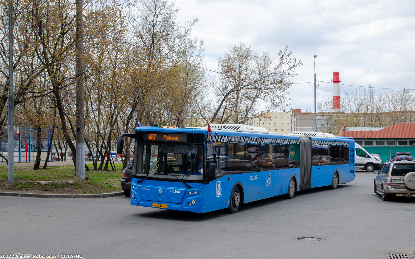 Москва, ЛиАЗ-6213.65 № 151108