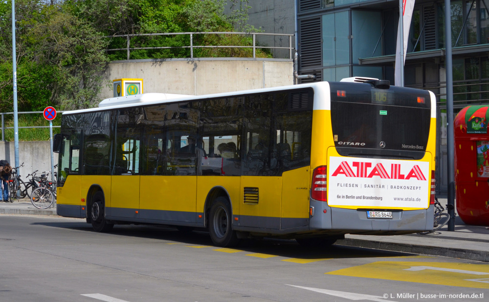 Баден-Вюртемберг, Mercedes-Benz O530 Citaro facelift № 8640