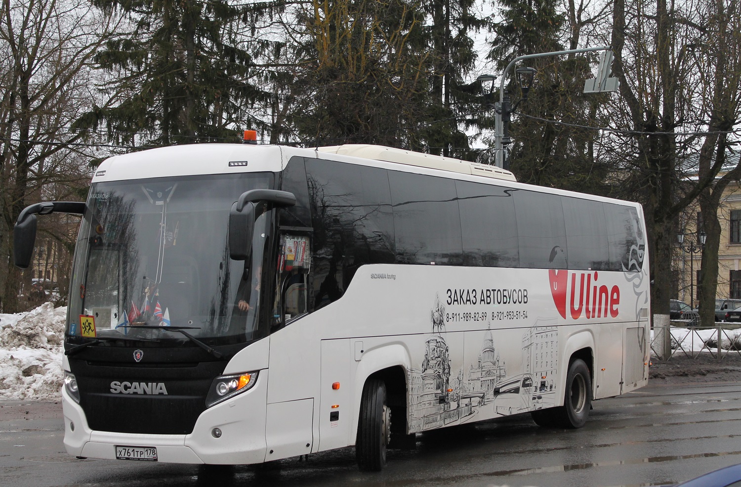 Санкт-Петербург, Scania Touring HD 12.0 № Х 761 ТР 178