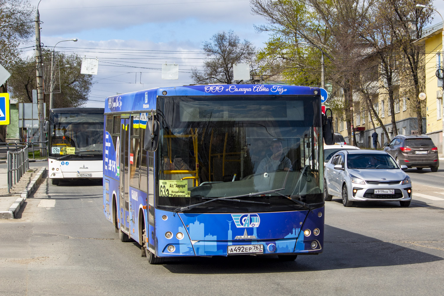 Самарская область, МАЗ-206.085 № 176 Самарская область, МАЗ-206.085 № 176