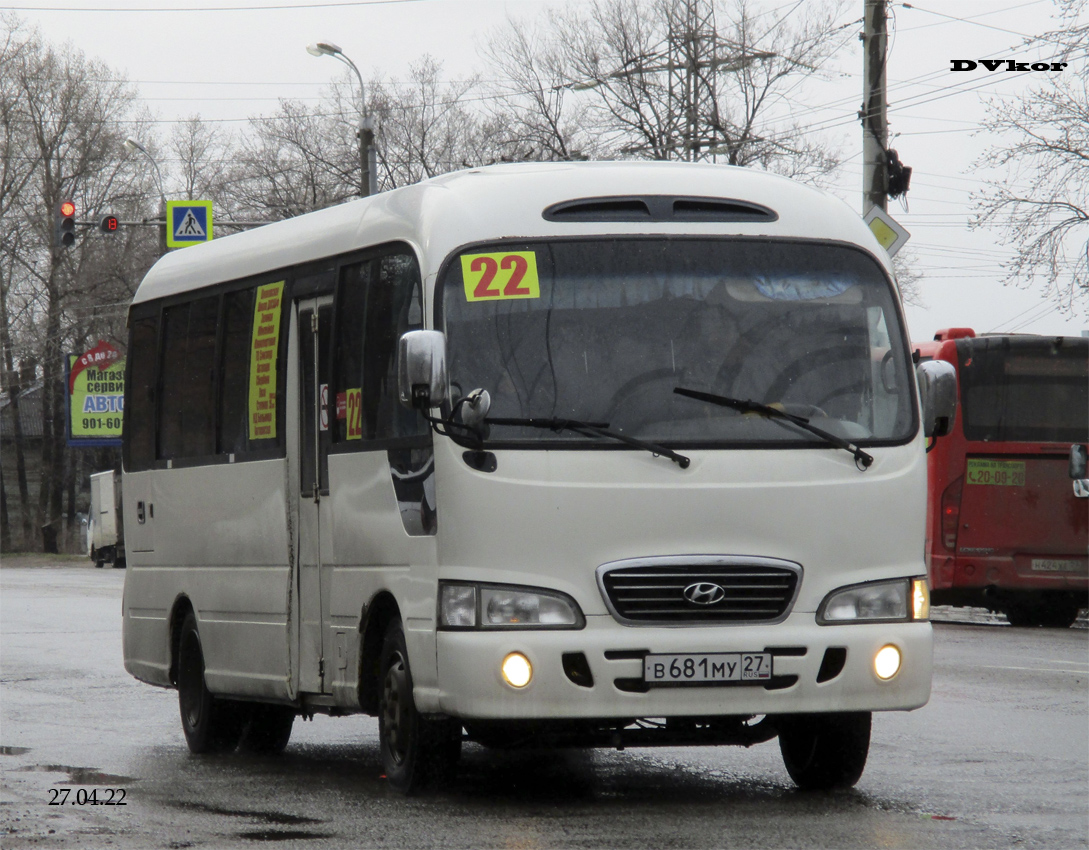 Хабаровский край, Hyundai County № 4576
