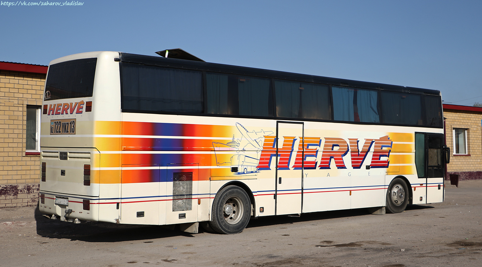 Шымкент, Van Hool T816 Altano № 722 YKZ 13