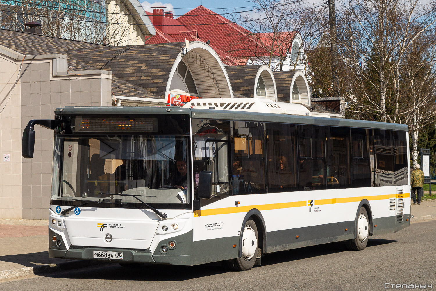 Moscow region, LiAZ-5292.65-03 # 107668