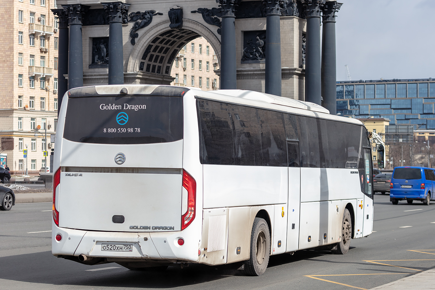 Московская область, Golden Dragon XML6127JR Snow Leopard № О 520 ХН 750