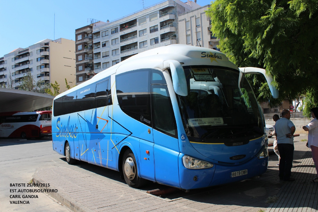 Испания, Irizar PB 12-3,5 № 8819 DWR