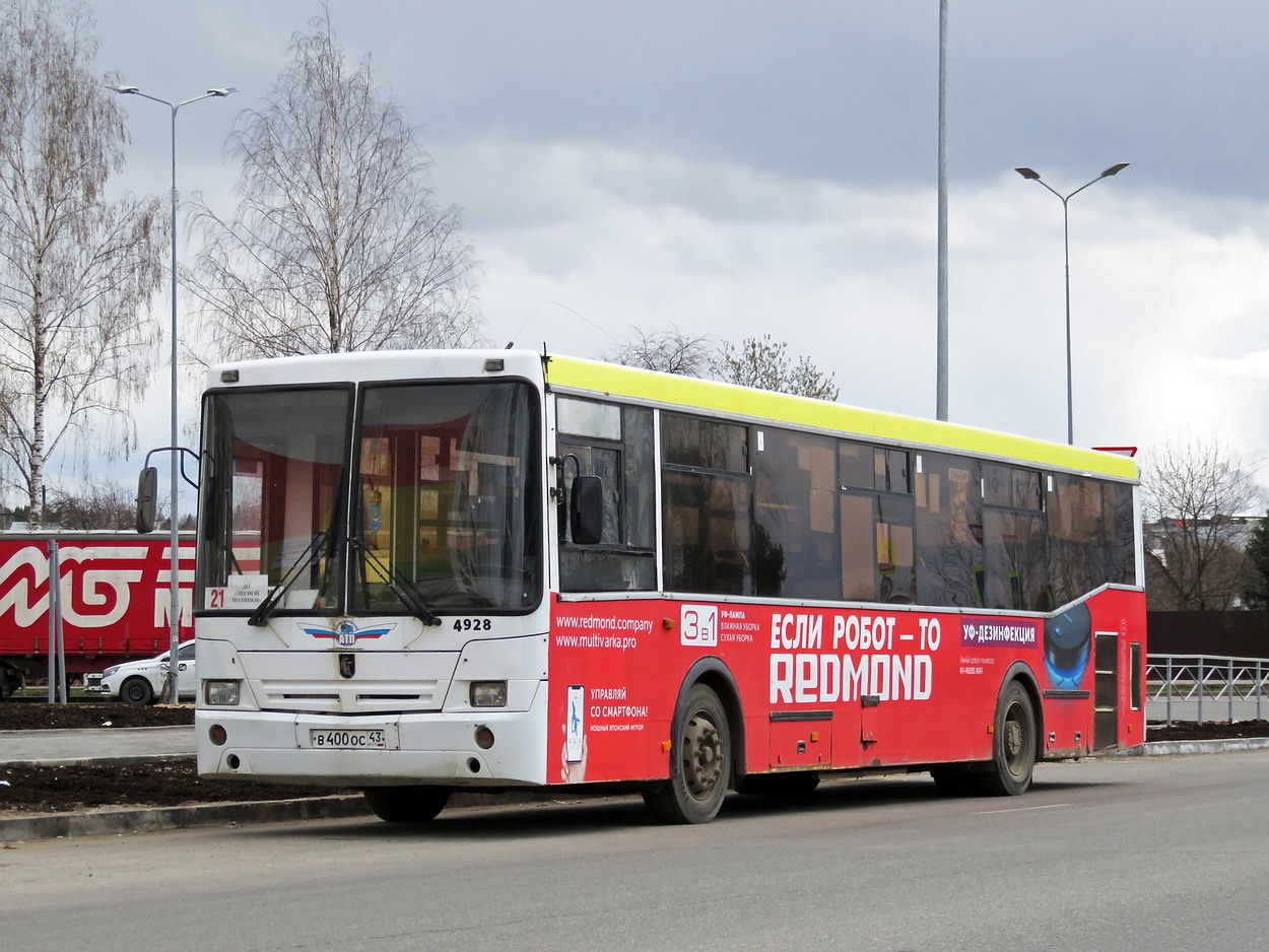 Кировская область, НефАЗ-5299-10-15 № В 400 ОС 43