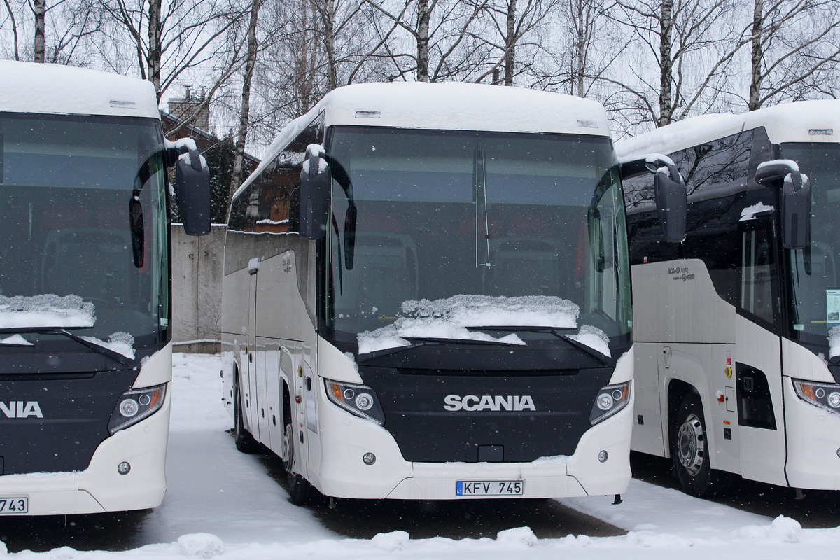Литва, Scania Touring HD 12.0 № KFV 745
