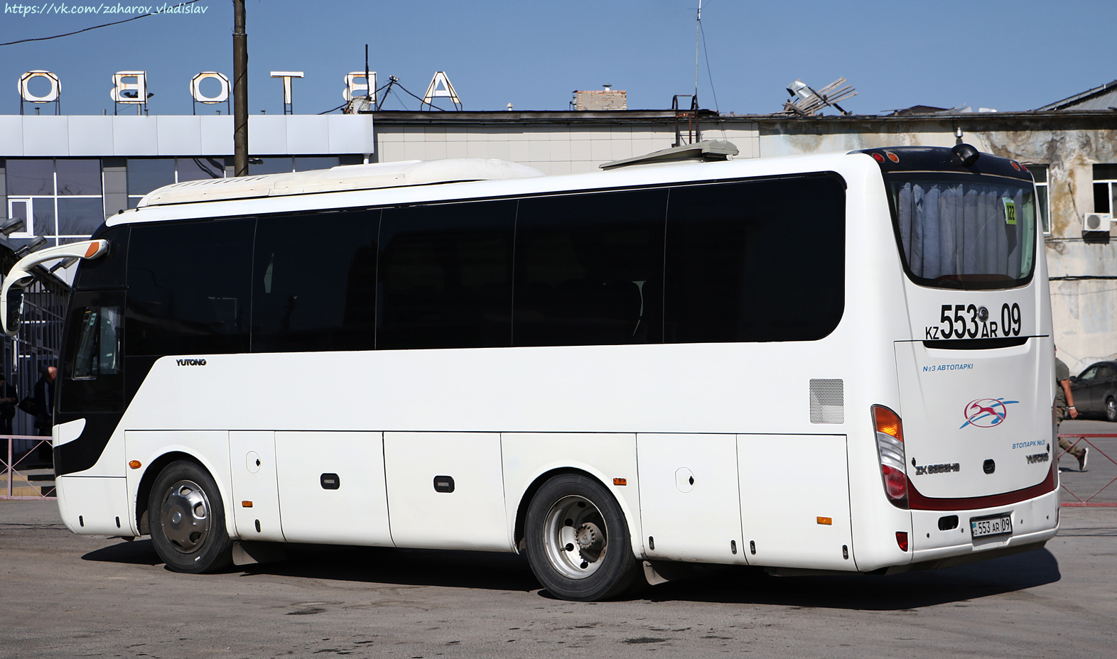 Карагандинская область, Yutong ZK6858H9 № 553 AR 09