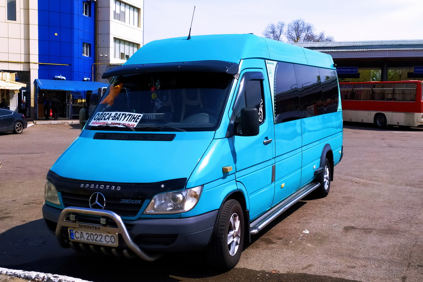 Черкасская область, Mercedes-Benz Sprinter W903 316CDI № CA 2022 CO