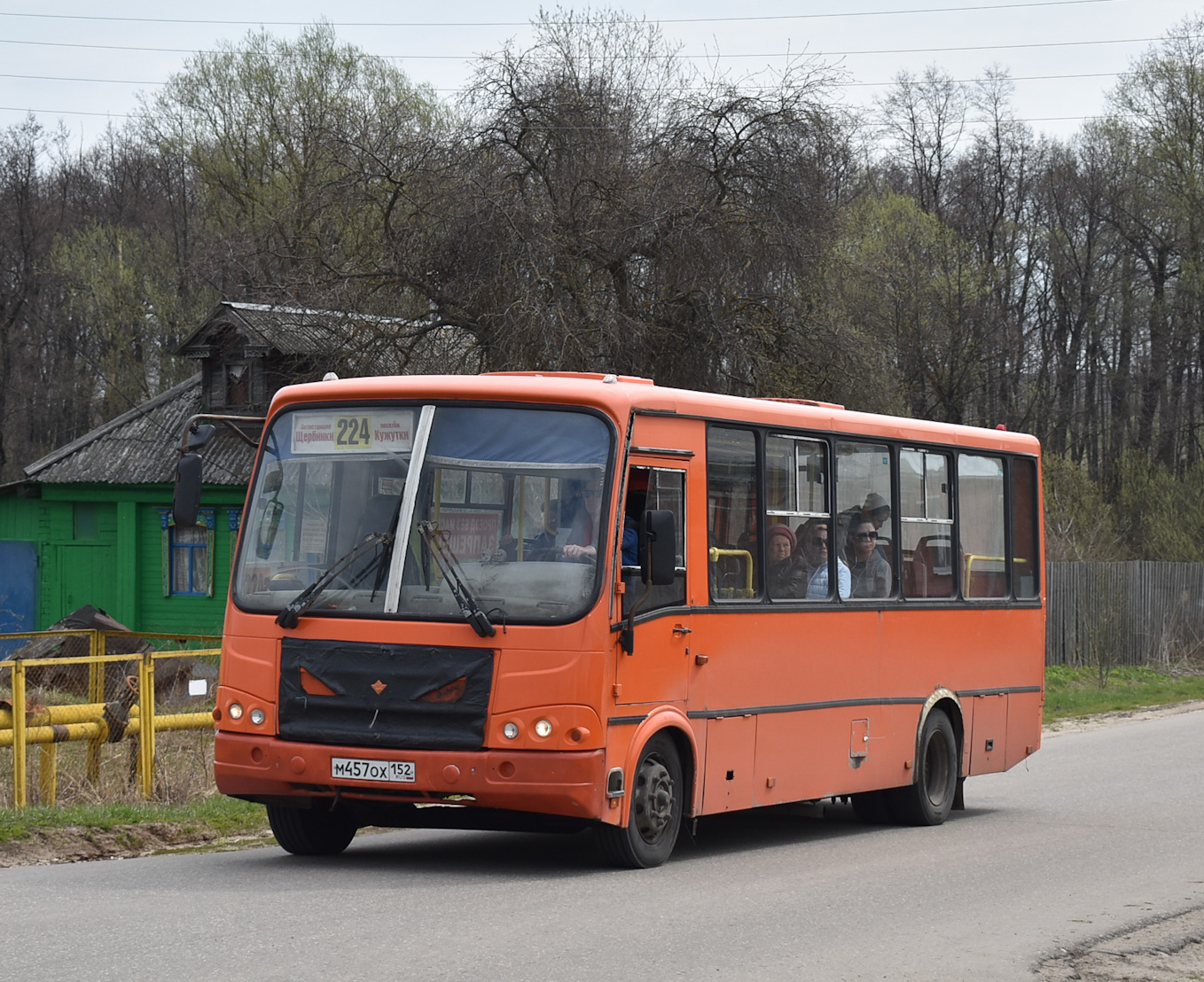 Нижегородская область, ПАЗ-320412-05 № М 457 ОХ 152