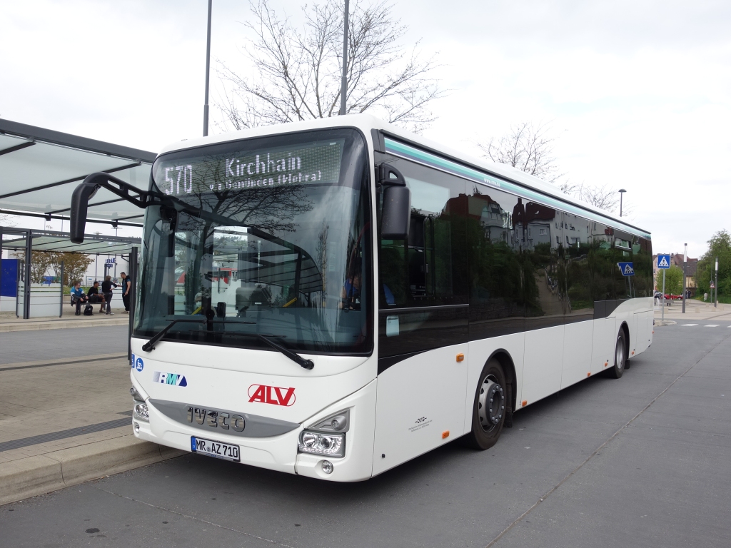 Гессен, IVECO Crossway LE 12M № MR-AZ 710