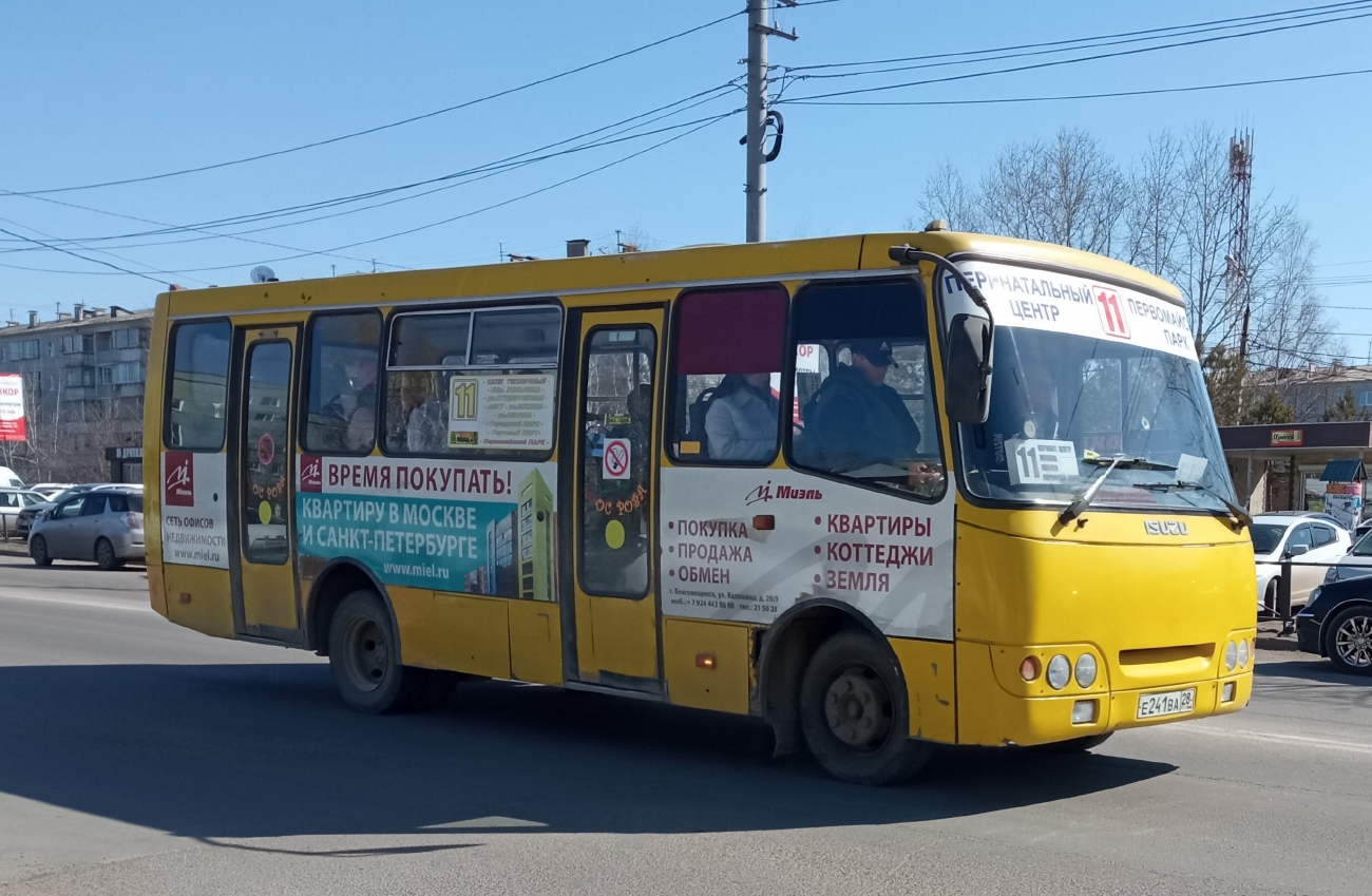 Амурская область, ЧА A09204 № Е 241 ВА 28