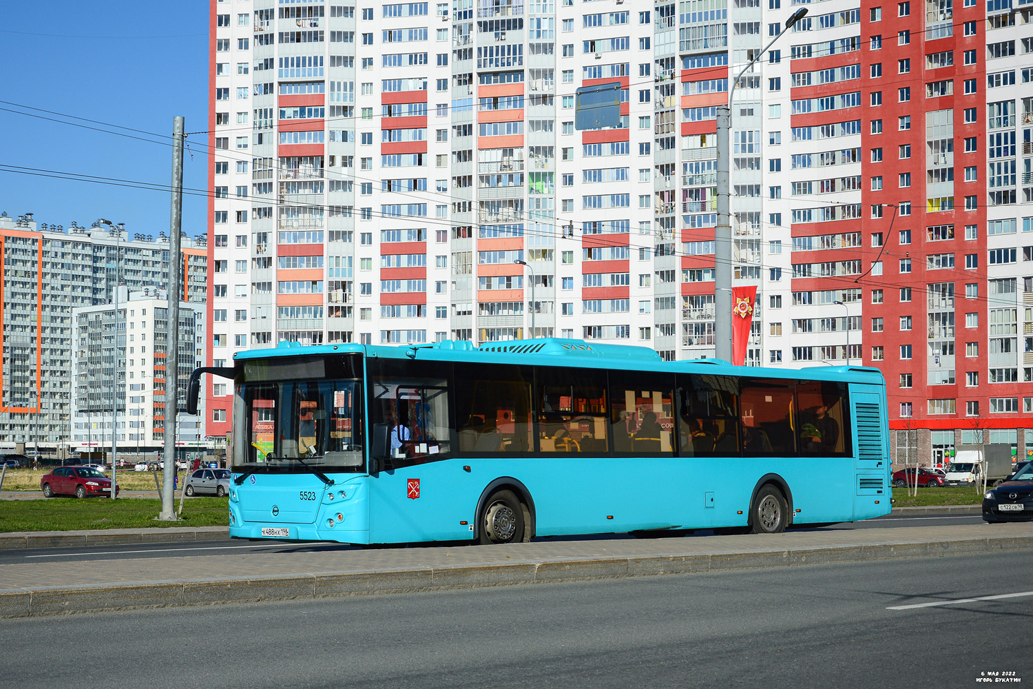 Санкт-Петербург, ЛиАЗ-5292.65 № 5523
