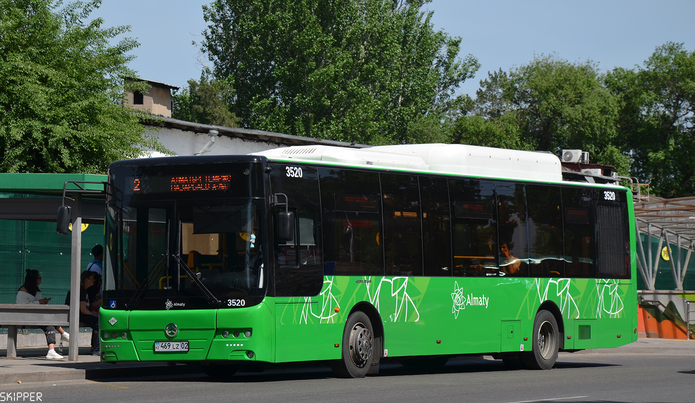 Алматы, Golden Dragon XML6125CN (Hyundai Trans Auto) № 3520