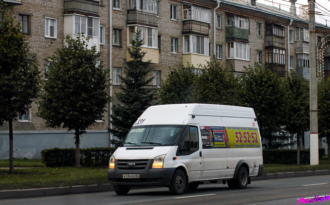 Чувашия, Sollers Bus B-CF (Ford Transit) № В 334 ЕВ 82