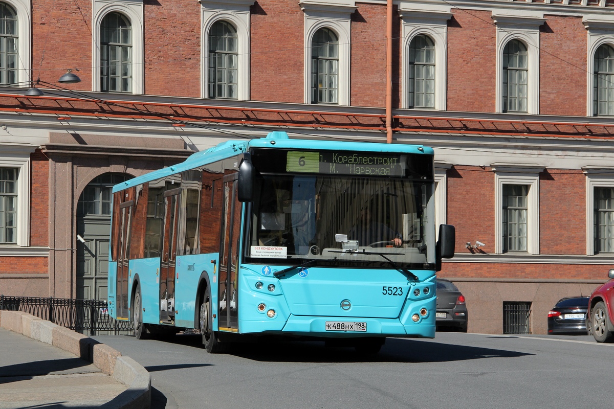 Санкт-Петербург, ЛиАЗ-5292.65 № 5523