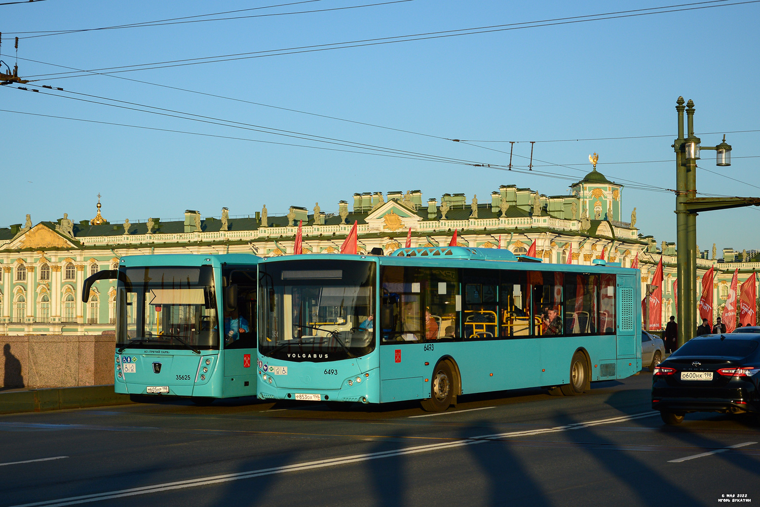 Saint Petersburg, Volgabus-5270.G2 (LNG) # 6493
