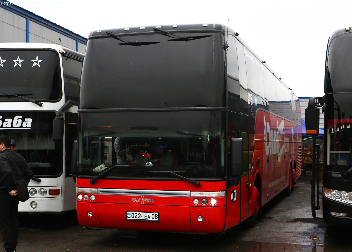 Жамбылская область, Van Hool TD921 Altano № 022 CEA 08