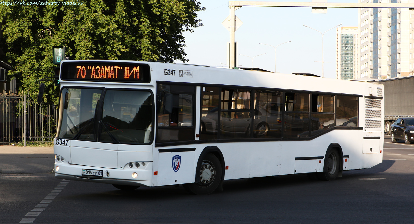 Астана, МАЗ-103.465 № G347