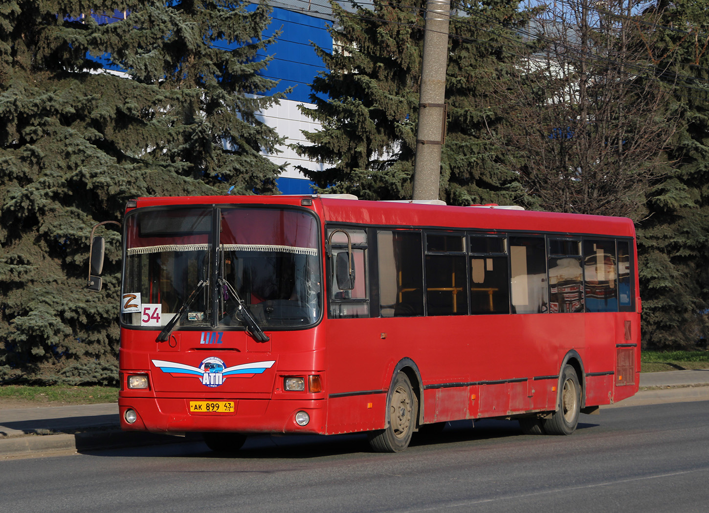 Кировская область, ЛиАЗ-5256.53 № АК 899 43