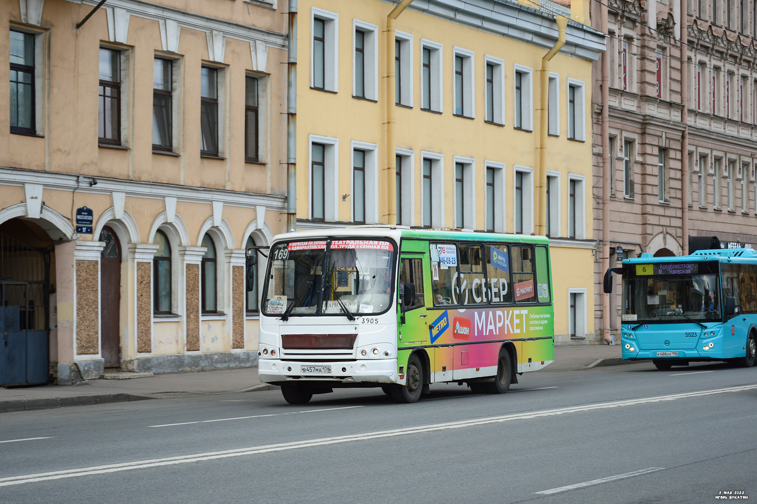 Санкт-Петербург, ПАЗ-320402-03 № n905