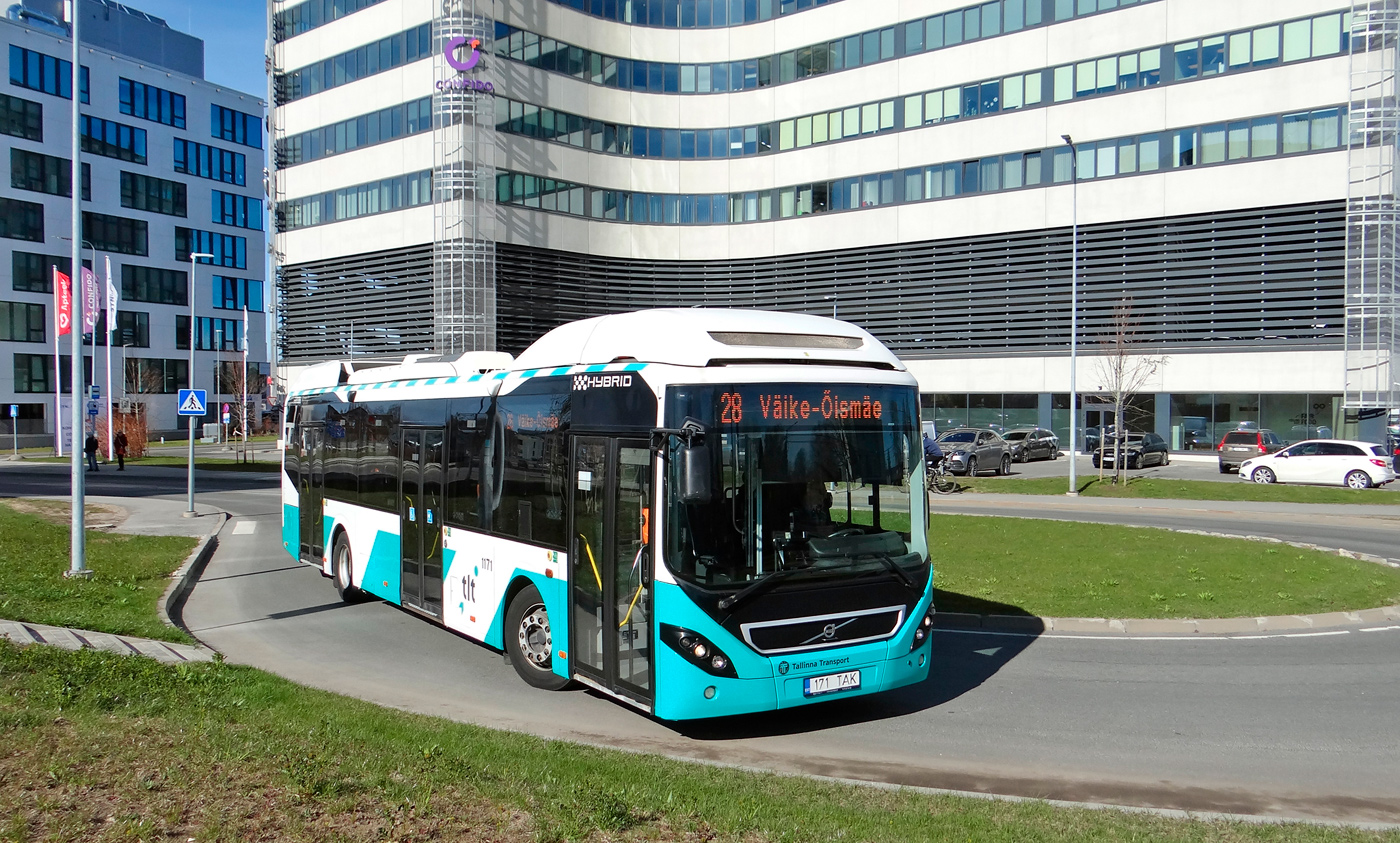 Эстония, Volvo 7900 Hybrid № 1171