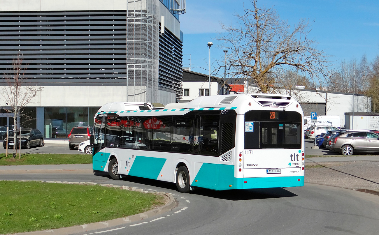 Эстония, Volvo 7900 Hybrid № 1171