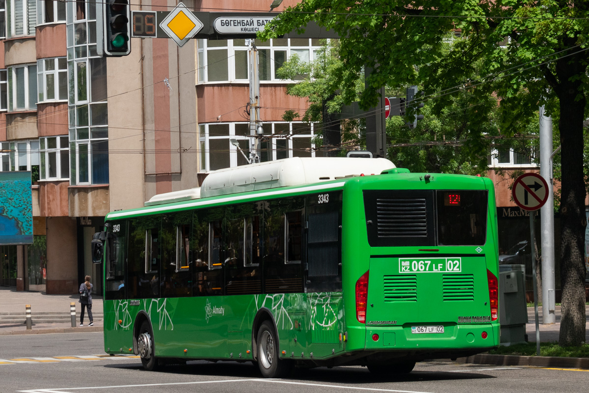 Алматы, Zhong Tong LCK6125HGAN № 3343