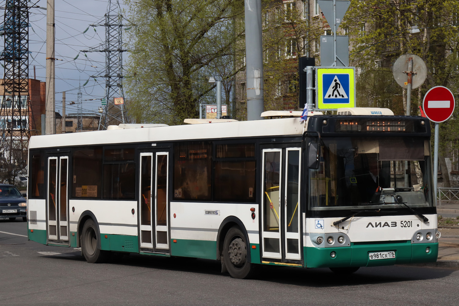 Санкт-Петербург, ЛиАЗ-5292.60 № 5201