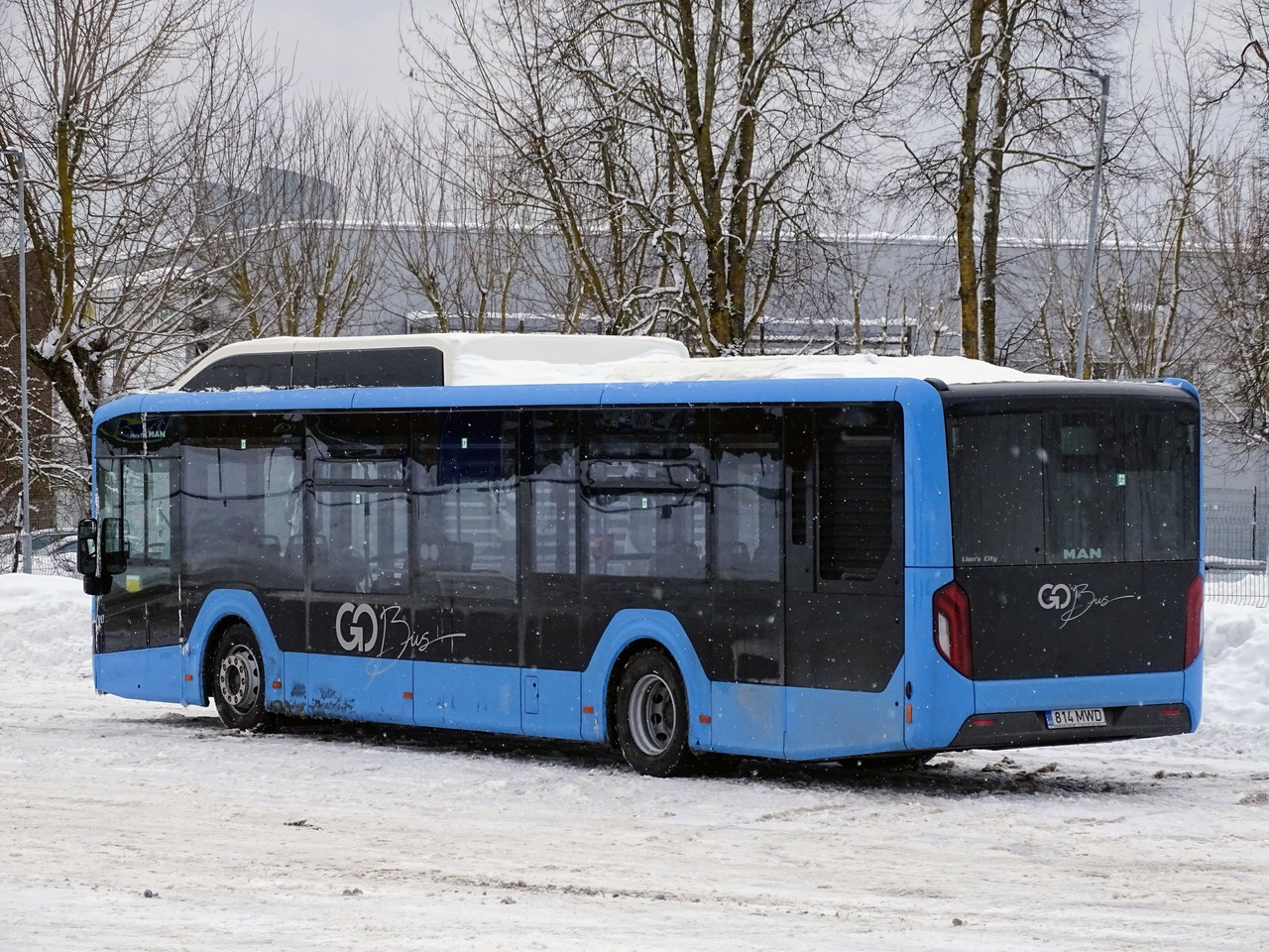 Эстония, MAN 12C Lion's City 12 G NL280 № 814 MWD